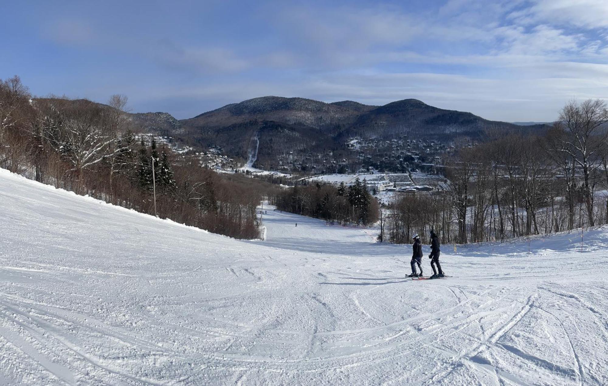דירות סטונהם Ski-In, Ski-Out Chaleureux Studio Loft Au Pied Des Pistes De Ski מראה חיצוני תמונה